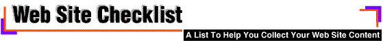 checklist header